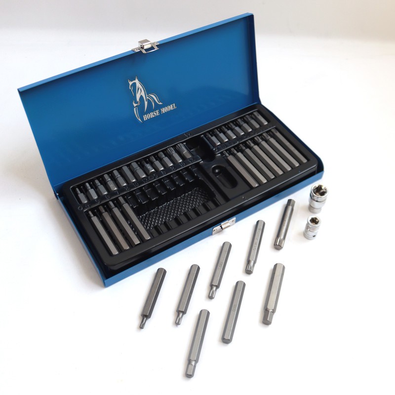 آچار آلن بیت خور مدل هورس کد YPBS-BIT-32CM مجموعه 40 عددی