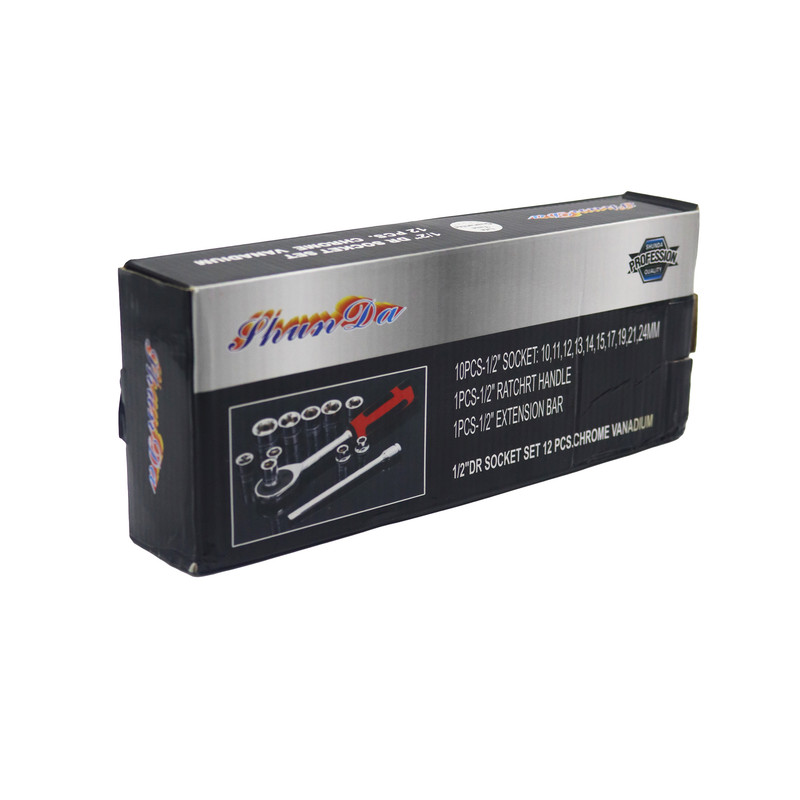 آچار بکس فوندا مدل فشار قوی YP-DR-12INCH مجموعه 12 عددی