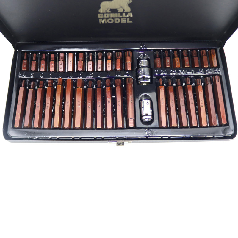 آچار آلن بیت خور مدل گوریلا کد YPM-BIT-32CM مجموعه 40 عددی