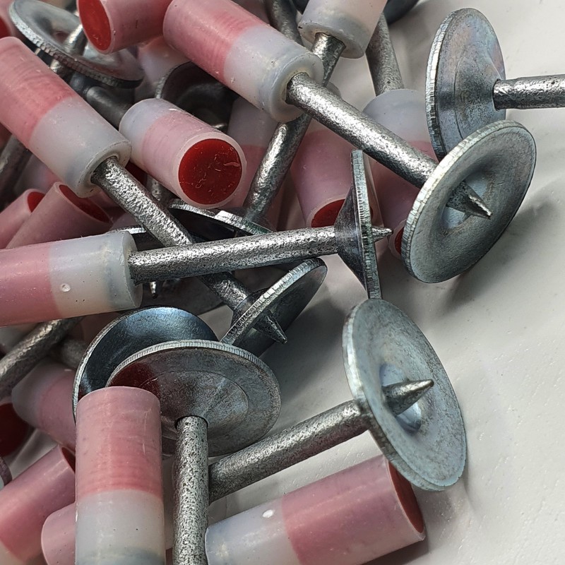 میخ چاشنی میخکوب کد p100 مجموعه 100 عددی