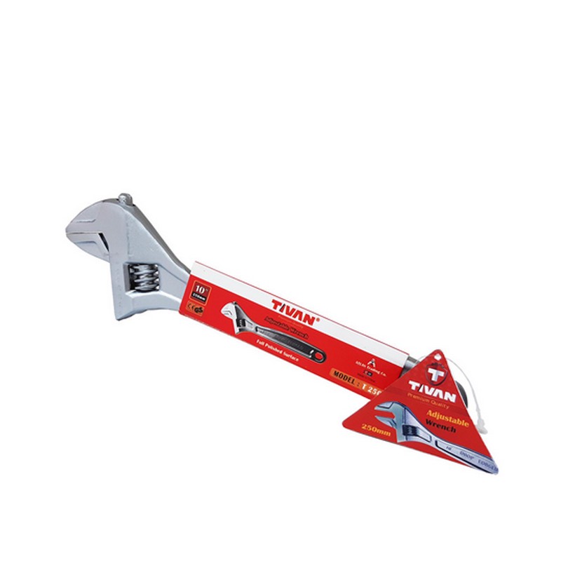 آچار فرانسه تیوان مدل LT-T250 سایز 10 اینچ