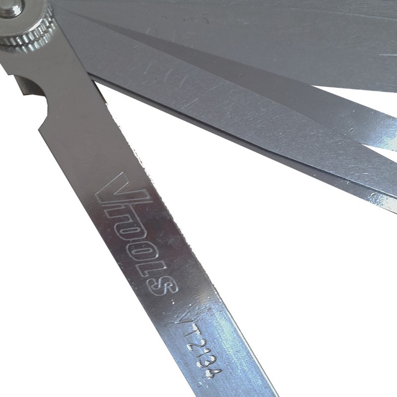 آچار فیلر وی تولز مدل HT - 278 مجموعه 20 عددی