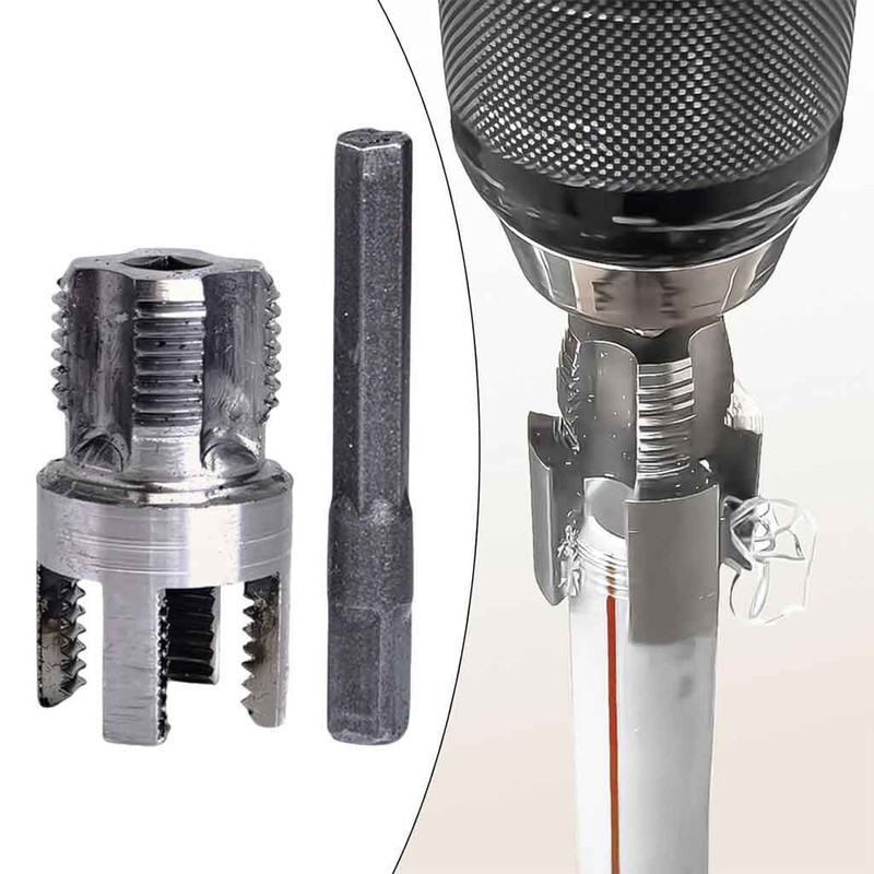 قلاویز و حدیده سر دریلی لوله اب مدل jt-3 4