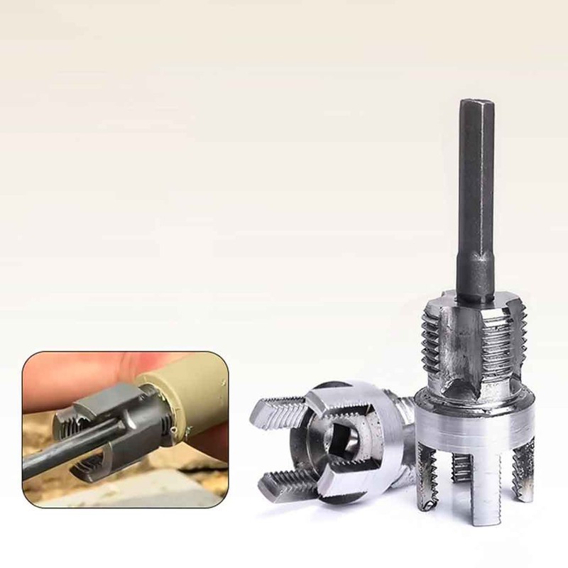 قلاویز و حدیده سر دریلی لوله اب مدل jt-3 4