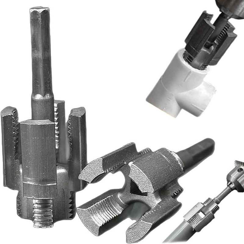 قلاویز و حدیده سر دریلی لوله اب مدل jt-3 4