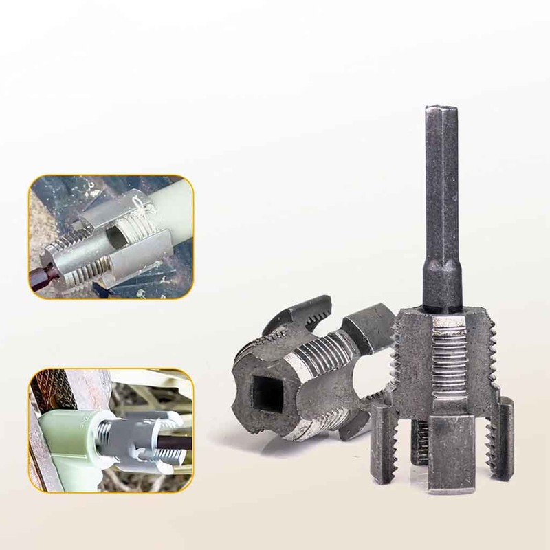 قلاویز و حدیده سر دریلی لوله اب مدل jt-3 4