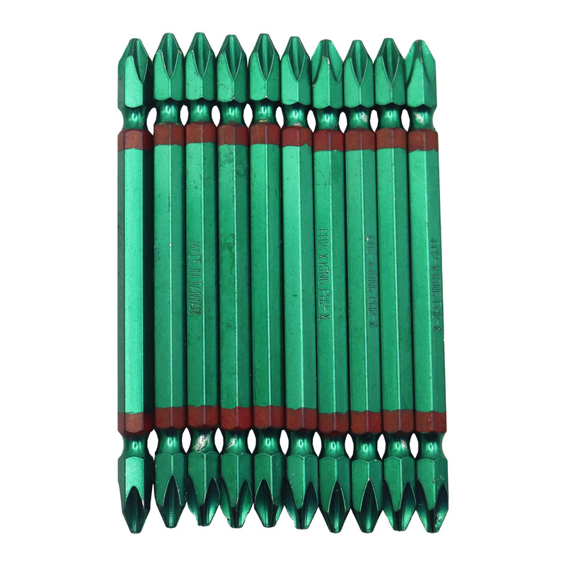 سری پیچ گوشتی دو سر چهار سو کینگ مدل YP-2100MM مجموعه 10 عددی