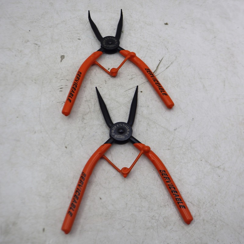 انبر خار جمع کن و باز کن سروی سیبل مدل YP-CIRCLIP PLIERS--7INCH سایز 7 اینچ مجموعه 4 عددی