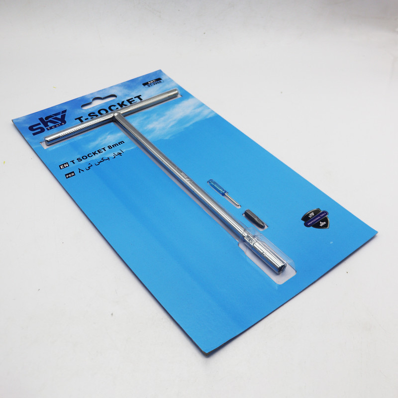 آچار بکس تی اسکای مدل YP-ST-2908 سایز 8 میلی متر