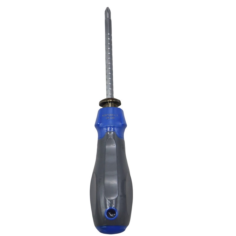 پیچ گوشتی مدل دوطرفه کد YP-6.35 180 CRASMAN100 سایز 180 میلی متر