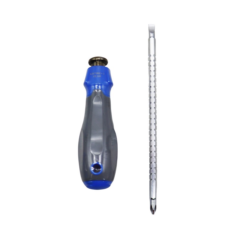 پیچ گوشتی مدل دوطرفه کد YP-6.35 180 CRASMAN100 سایز 180 میلی متر
