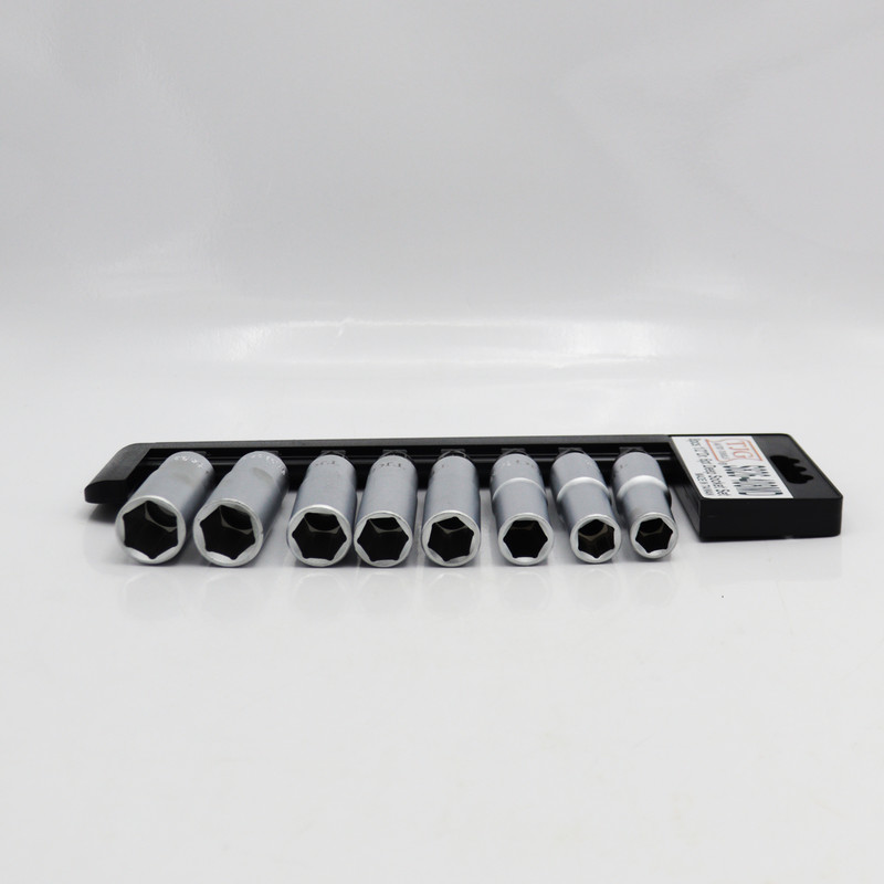 بکس شش گوش ریلی تی جی جی مدل YP-TAIWAN-BOLAND-12-19MMمجموعه 8 عددی