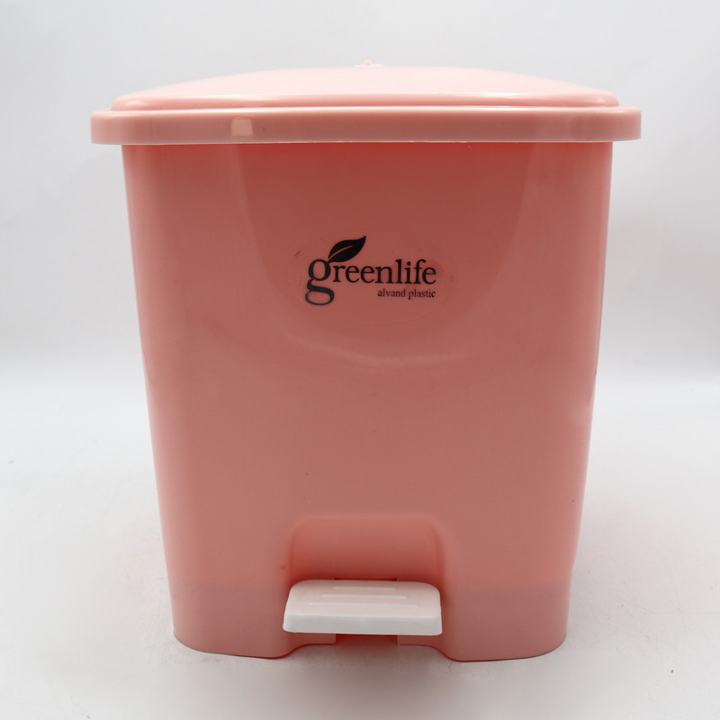 سطل زباله پدالی گرین لایف مدل پامچال کد YPM2-25CM