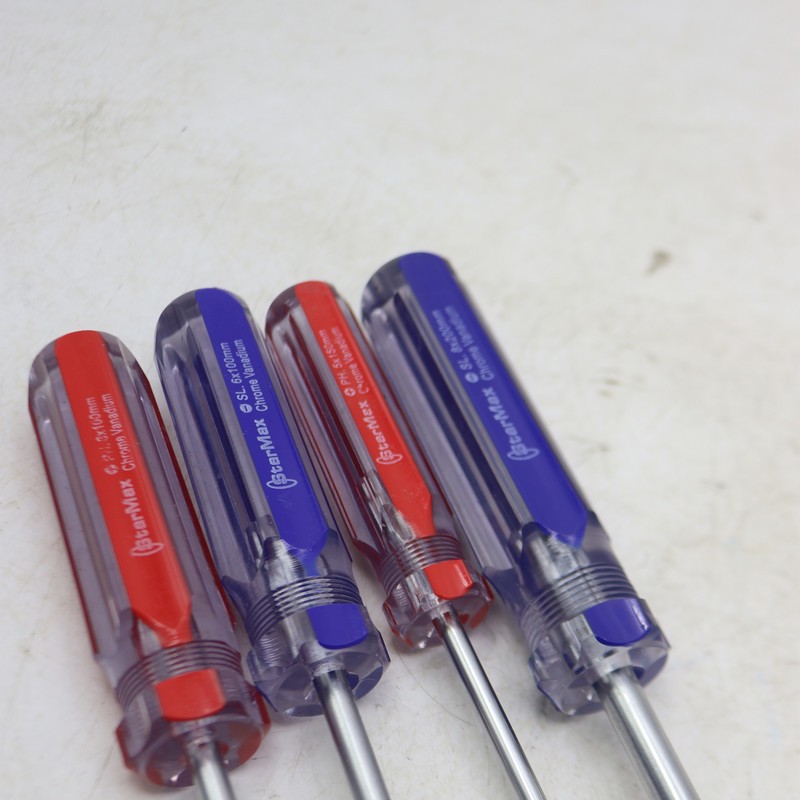 پیچ گوشتی دوسو و چهارسو استارمکس مدل YP-2SO 4SO مجموعه 4 عددی