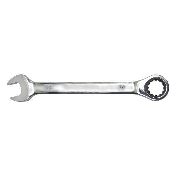 آچار یکسرتخت و یکسر رینگی جغجغه ای کد CR-V0010 سایز 10 میلیمتر
