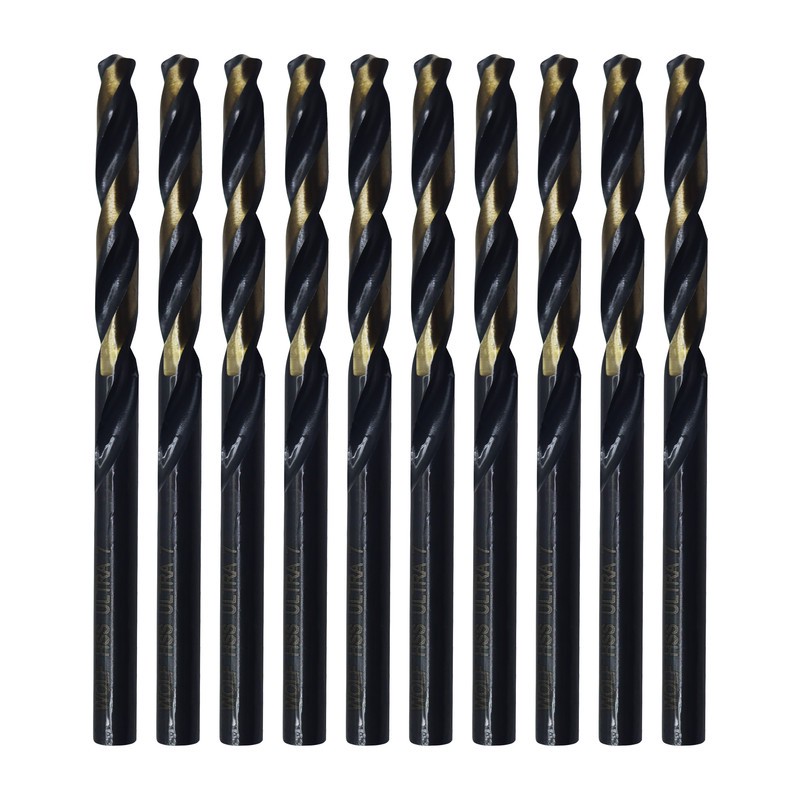 مته آهن ولف مدل اولترا کد YP-07MM سایز 7 میلی متر مجموعه 10 عددی