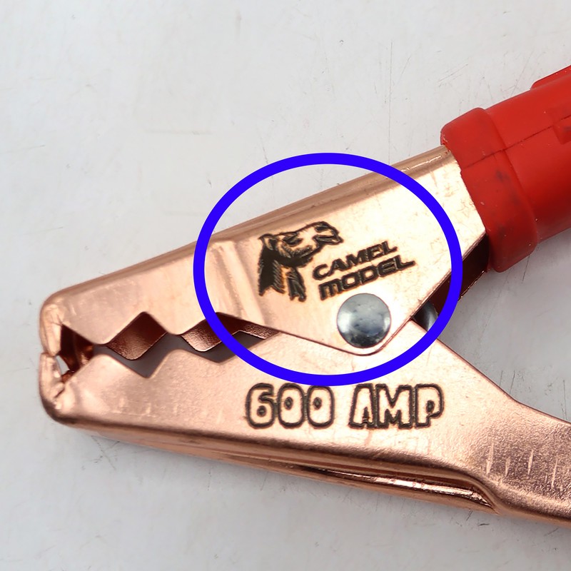 کابل اتصال باتری خودرو مدل کمل کد YPGHM-600AMP مجموعه 2 عددی