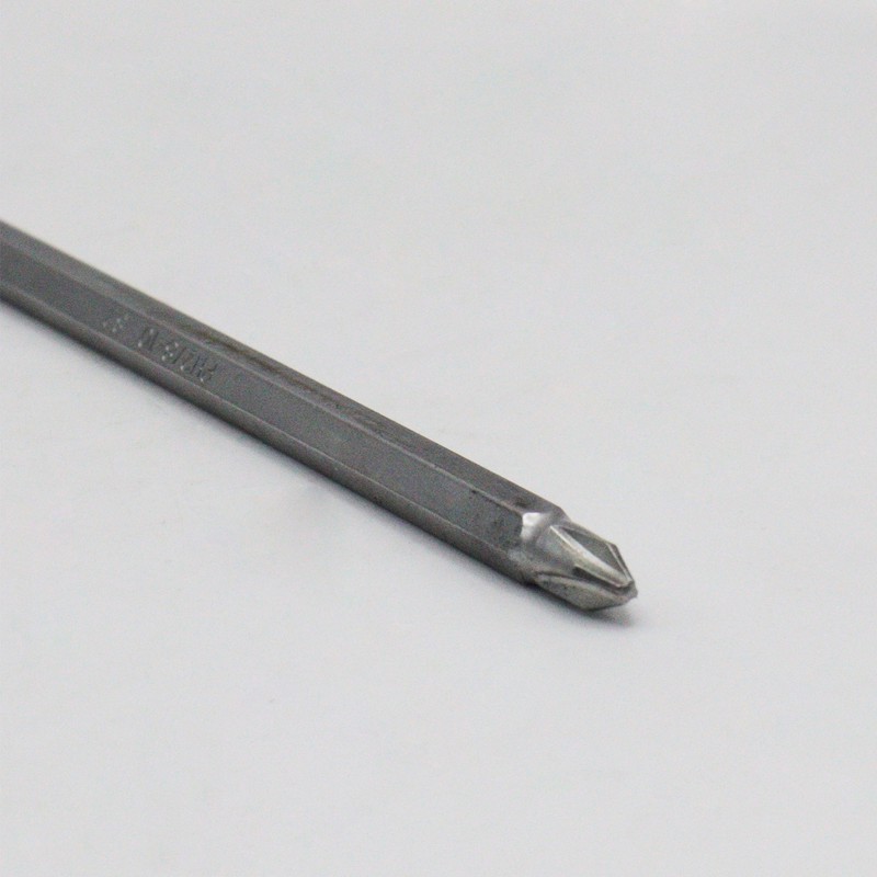 سری پیچ گوشتی یک سر چهارسو یک سر دو سو روبی تام مدل بیت خور کد YPB-PH2 8-10-150MM