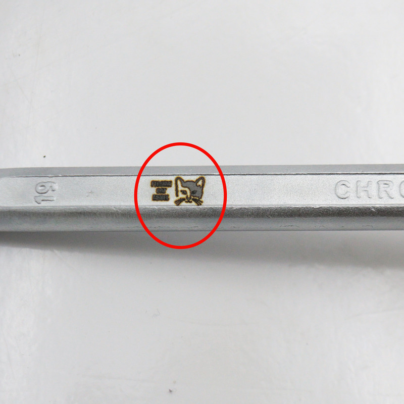 آچار دو سر رینگی مدل پرشین کت کد YPA-018-19MM سایز 18-19 میلیمتر