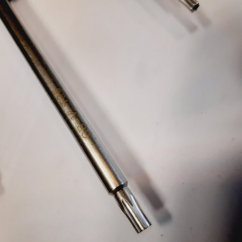 پیچ گوشتی ستاره ای دنفوس مدل JH225690 مجموعه 5 عددی