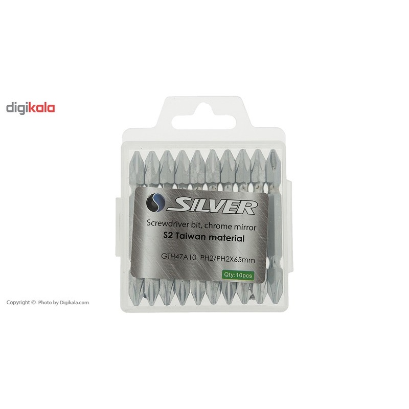 سری پیچ گوشتی دوطرفه سیلور مدل GTH47A10PH2