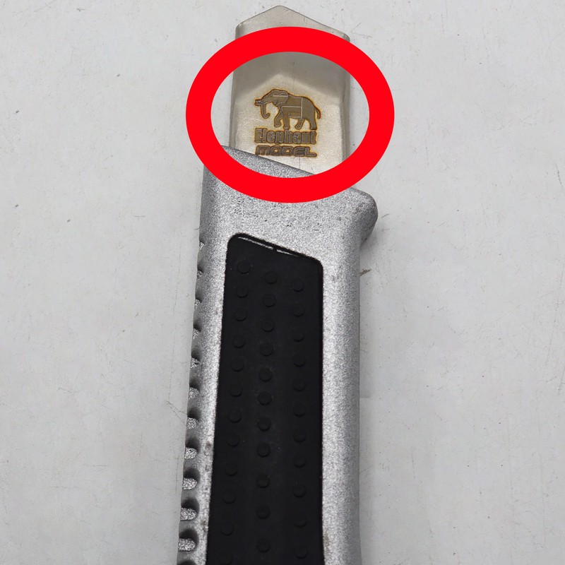 کاتر مدل الفنت کد YP-ST-18MM