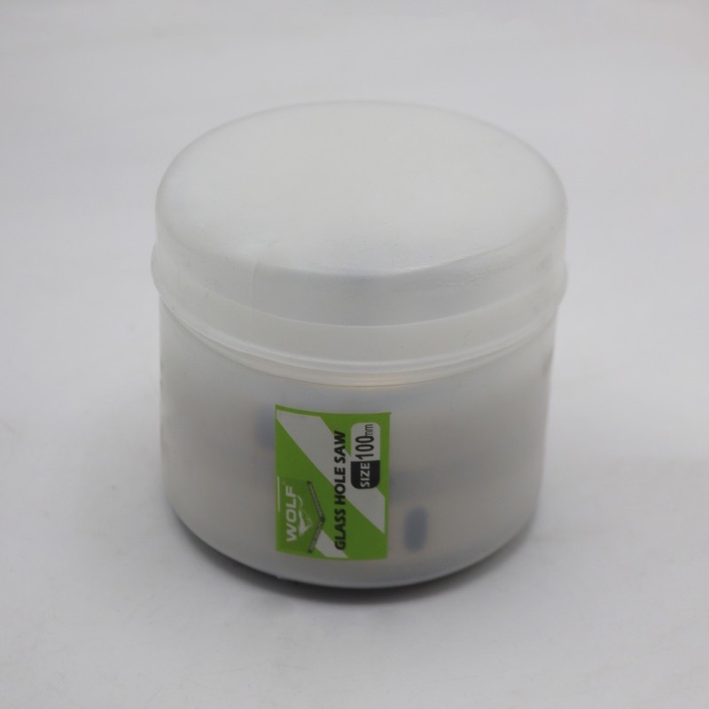 مته گرد بر شیشه ولف مدل YP-0100 سایز 100میلی متر مجموعه 2 عددی