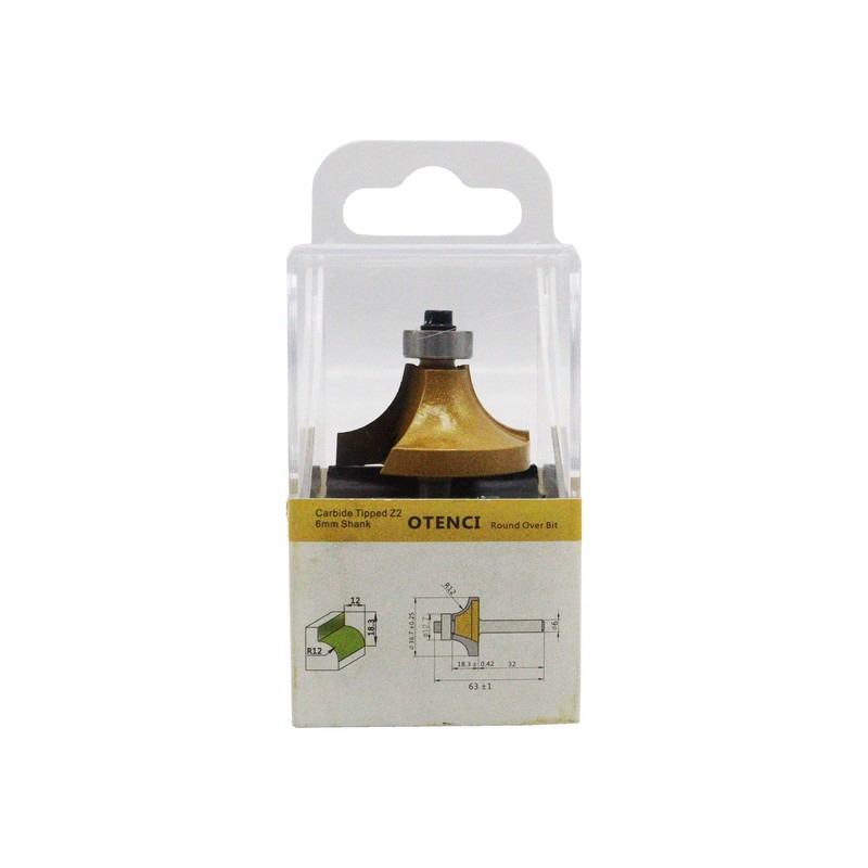 تیغ فرز بانکی اوتنسی مدل YP-R12 SHEFT6MM سایز 63 میلی متر