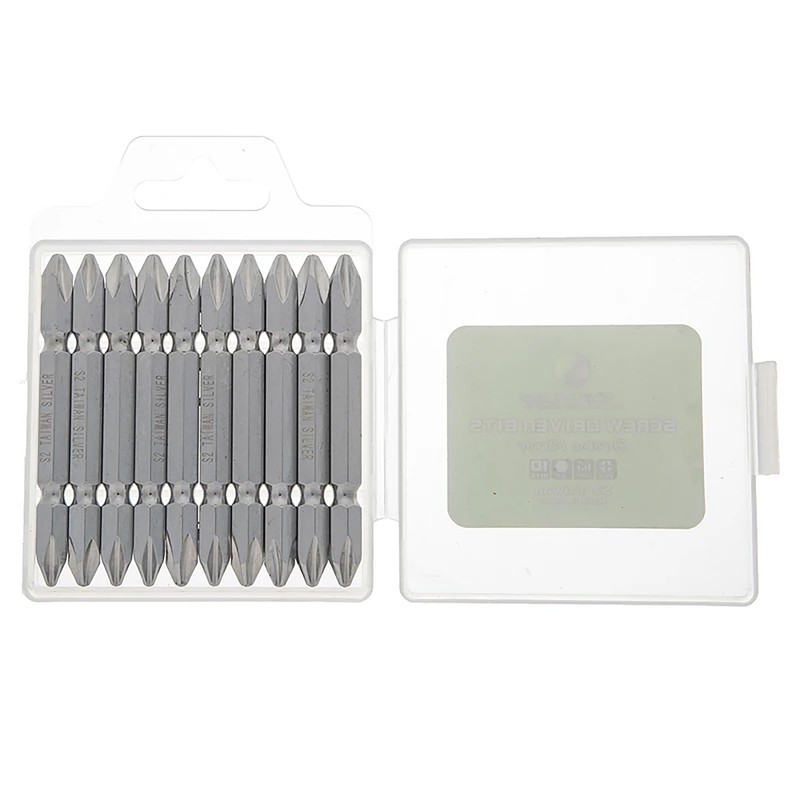 سری پیچ گوشتی دوطرفه مدل YP-PH-4SO-Chrome Mirror مجموعه 10 عددی