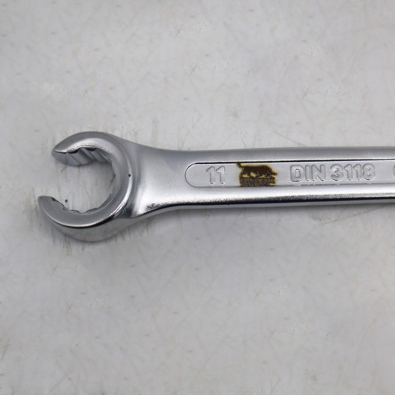 آچار دو سر رینگی مدل بلک بول کد YP-CHAKDAR-15CM سایز 11-10 میلیمتر