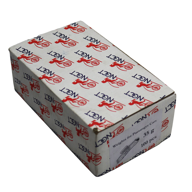 سرب بالانس لاستیک ان جی سی تی مدل گیره ای کد YP-35GR مجموعه 100 عددی
