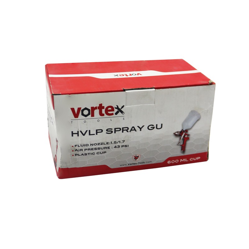 پیستوله رنگ ورتکس مدل YP-43PSI 600ML