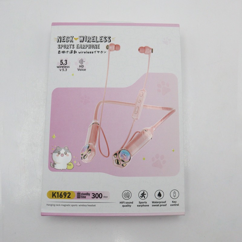 هندزفری بلوتوثی مدل YPPK-CUTE CAT-K1692