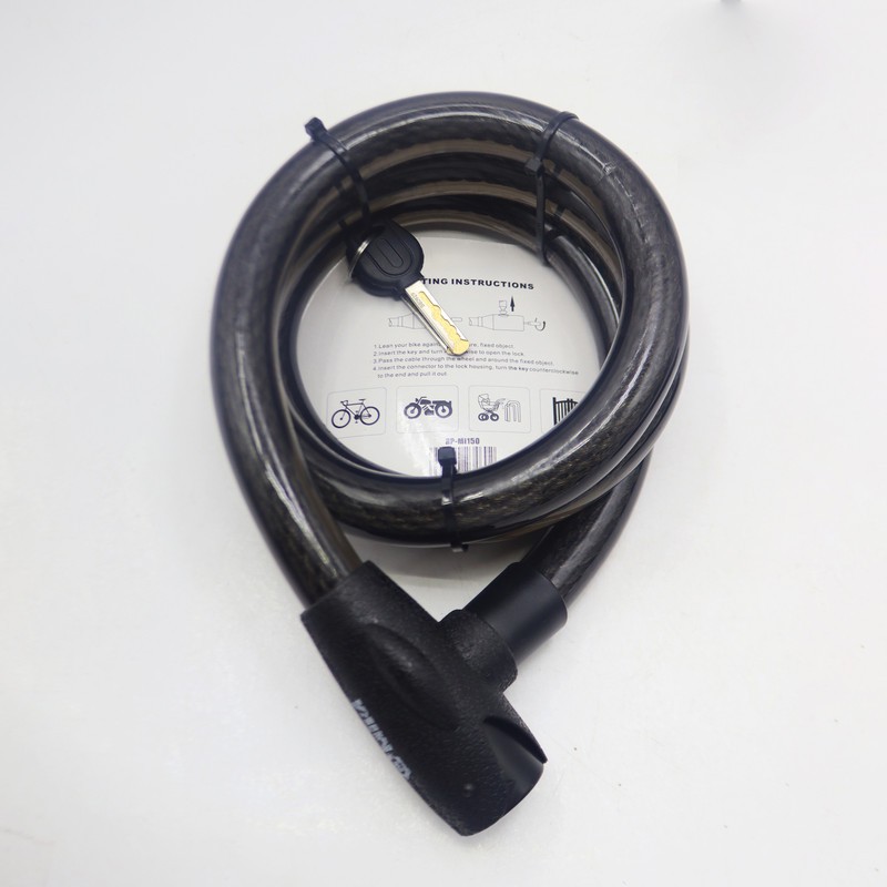 قفل کابلی موتورسیکلت میکا کد YP-25 1500MM