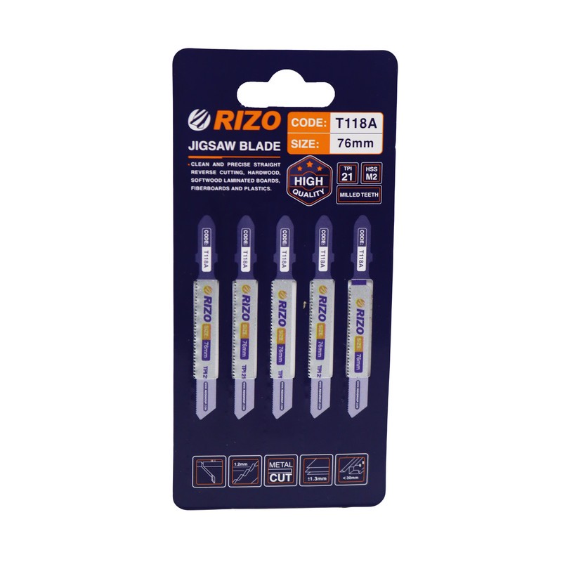 تیغه اره عمودبر ریزو مدل YPK-METAL-T118A 76MM مجموعه 5 عددی