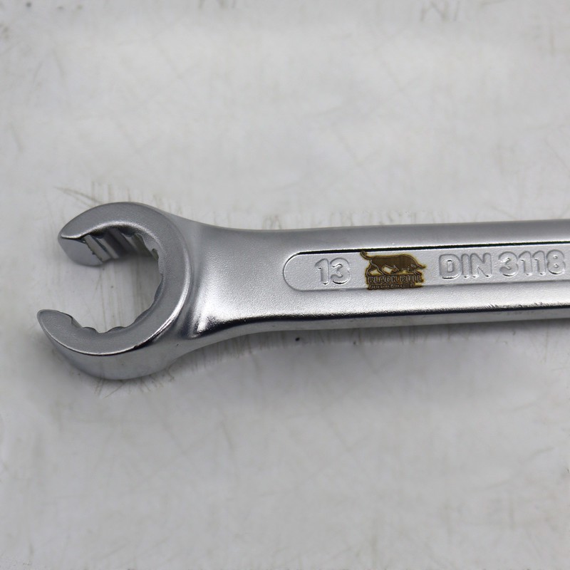 آچار دو سر رینگی مدل بلک بول کد YP-CHAKDART-17CM سایز 12-13 میلیمتر
