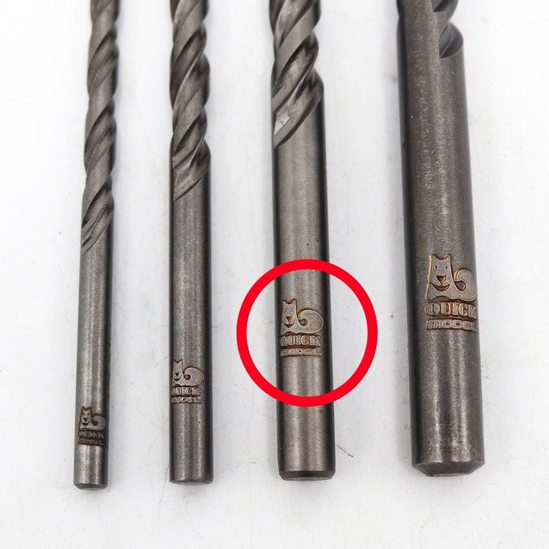 مته الماسه مدل کوییک کد YP-AL-GRANITE-STEEL-5-7-9-12MM سایز 5-12 میلیمتر مجموعه 4 عددی