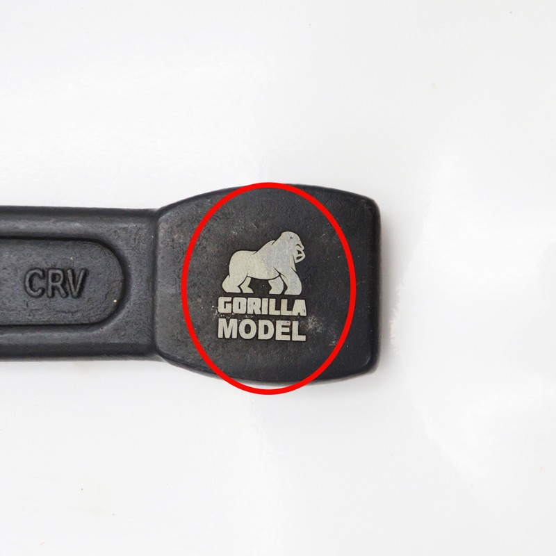 آچار تخت چکشی مدل گوریلا کد YP-CHAKOSHI-50MM سایز 50 میلی متر