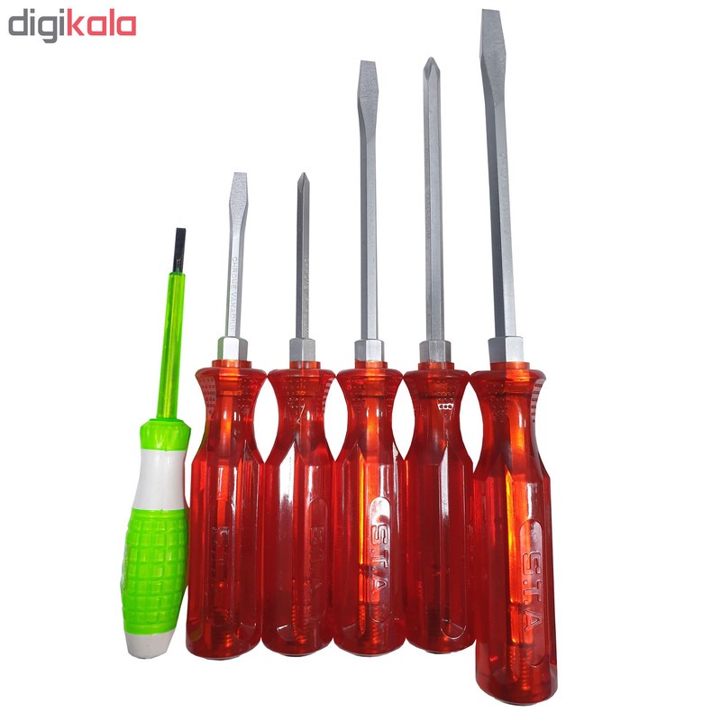 مجموعه 6 عددی پیج گوشتی اس تی ای مدل YP006