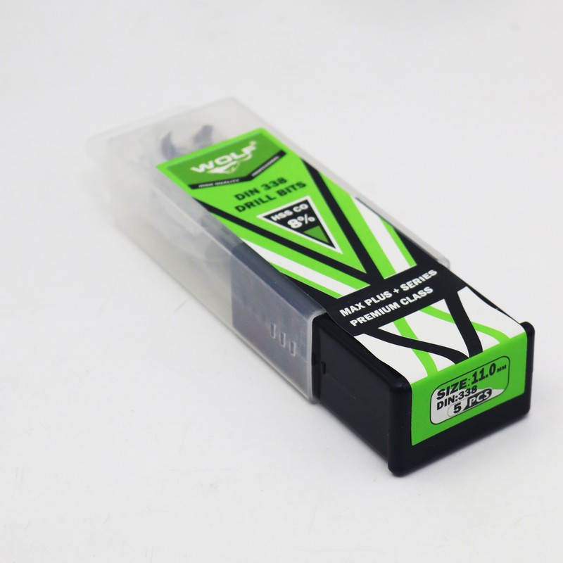 مته آهن ولف مدل مکس پلاس کد YP-011MM سایز 11 میلی متر مجموعه 5 عددی