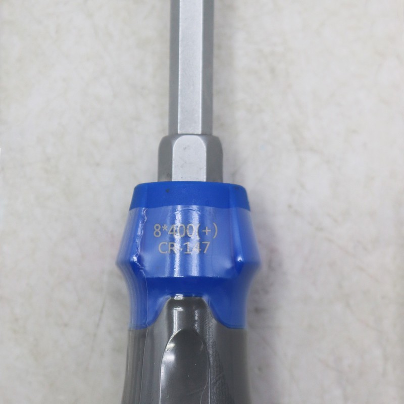 پیچ گوشتی چهارسو مدل ضربه خور کد YP-8 400 CRASMAN147 سایز 400 میلی متر