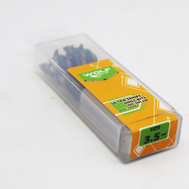 مته آهن ولف مدل اولترا کد YP-03.5MM سایز 3.5 میلی متر مجموعه 10 عددی