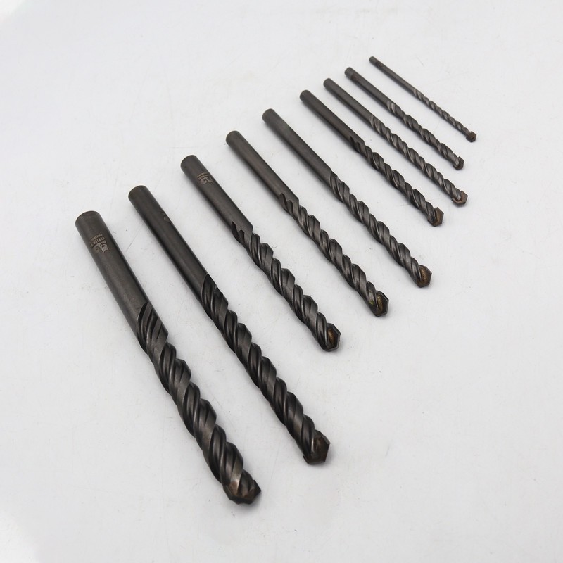 مته الماسه گرانیت مدل کوییک کد YP-AL-GRANITE-STEEL سایز 4 14 میلیمتر مجموعه 9 عددی