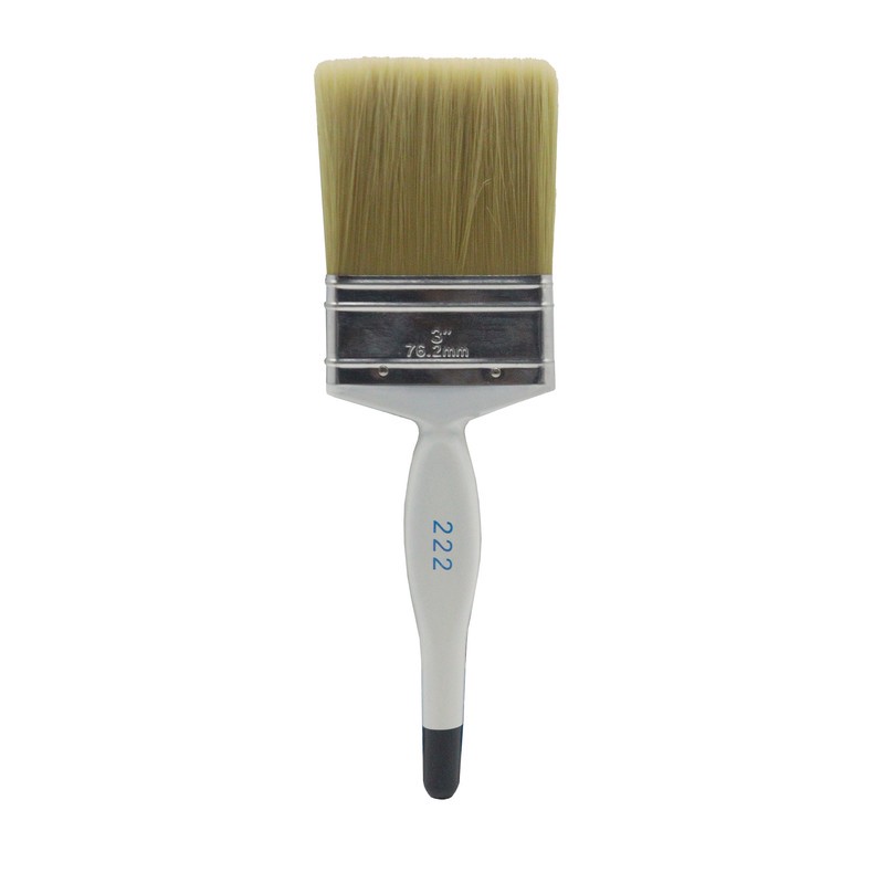 قلم مو نقاشی مدل چوبی کد YP-ROGHANI-76.2MM 3INCH سایز 3 اینچ