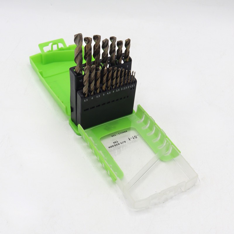 مته آهن کبالت مدل کمل کد YP-W-HSS مجموعه 19 عددی