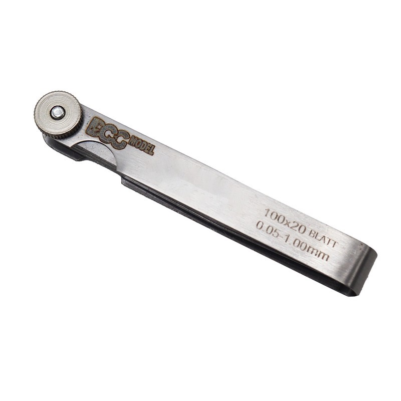 آچار فیلر مدل داگ کد YP-AP-020 مجموعه 20 عددی