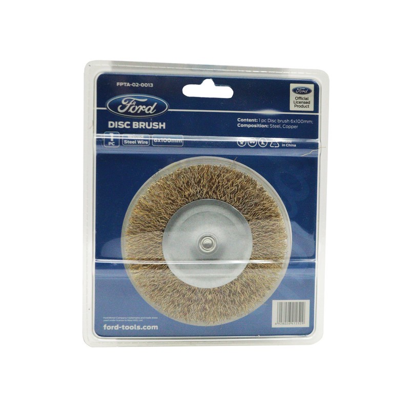 فرچه سیمی سر دریلی فورد کد YP-FPTA-02-0013 6 100MM