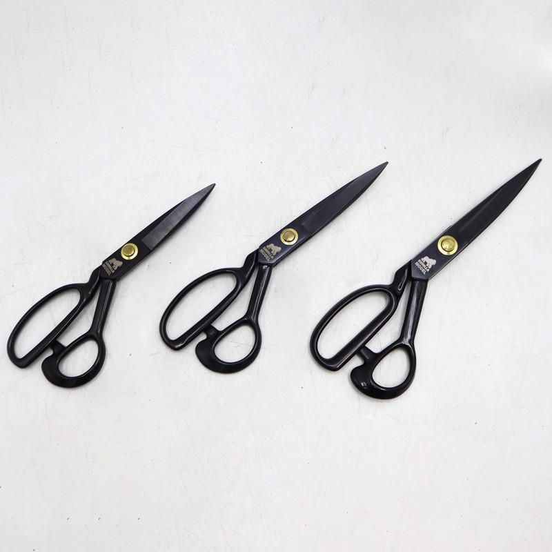 قیچی خیاطی مدل گوریلا کد YP-YL-8-9-10INCH مجموعه 3 عددی