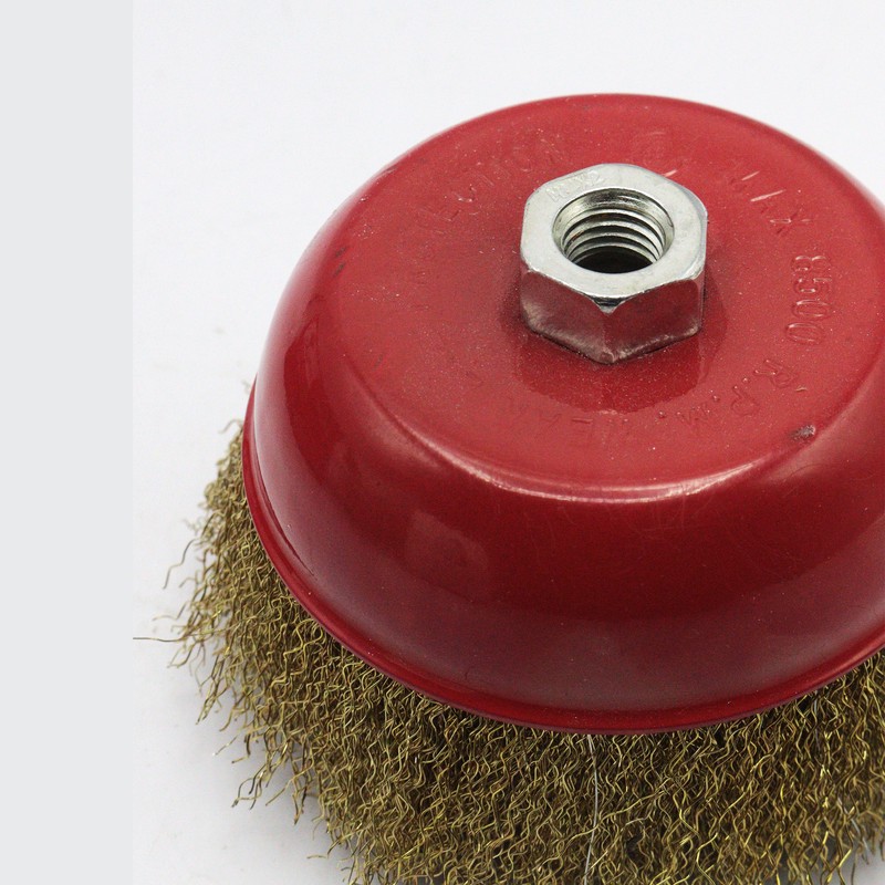 فرچه سیمی مدل کاسه ای کد YP-T1-1002-125MM
