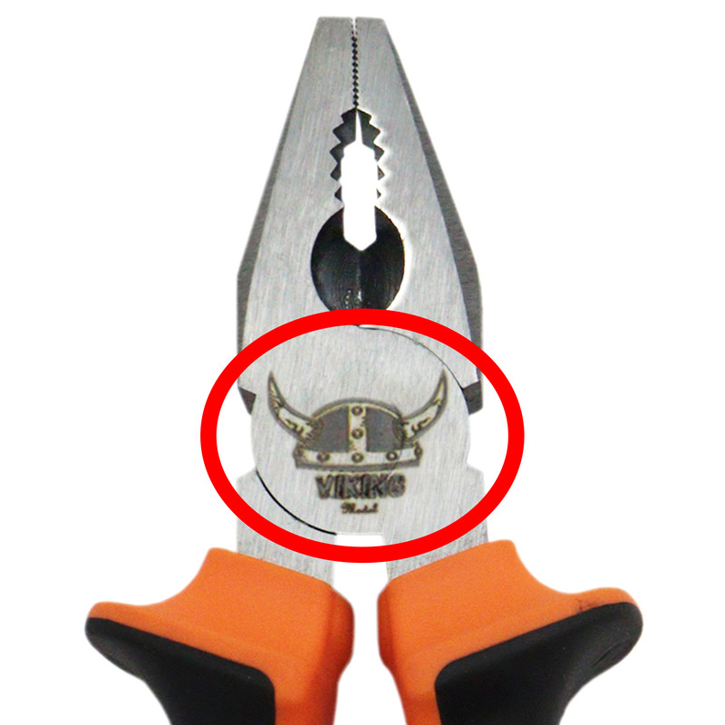 انبردست و سیم چین مدل وایکینگ YP-TR-A7S6 سایز 6-7 اینچ مجموعه دو عددی